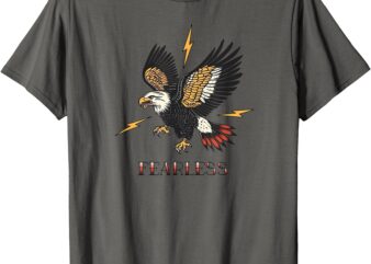 EAGLE – FEARLESS Fuzzy Logic Brand T-Shirt