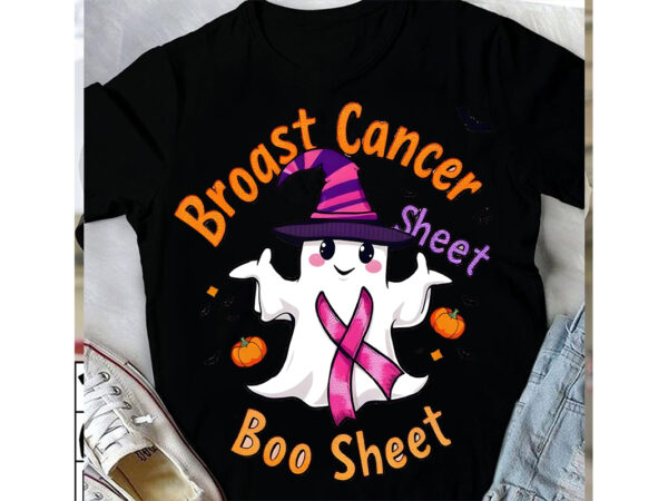 Breast cancer is boo sheet t-shirt design ,halloween t-shirt design,halloween,halloween t-shirt design bundle,happy halloween t-shirt design