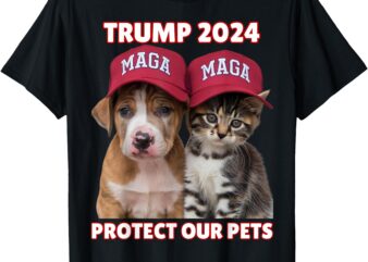 Eat Our Pets Cat Dog MAGA T-Shirt