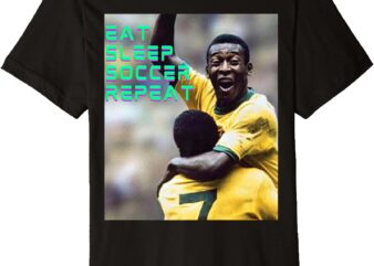 Eat Sleep Soccer Repeat Premium T-Shirt