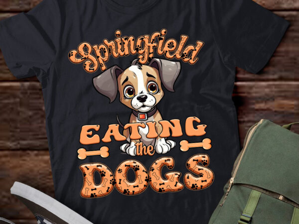 Eating the dogs in springfield election t-shirt ltsp