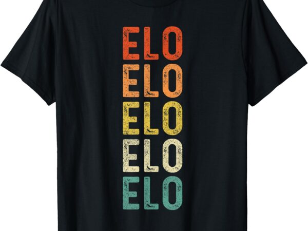 Elo vintage retro t-shirt