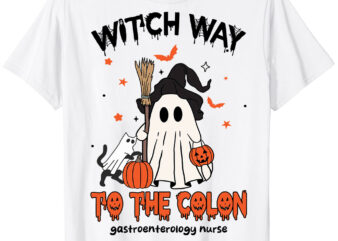 Endo Nurse Halloween Gastrointestinal One Spooky Student Nurse T-shirt ltsp