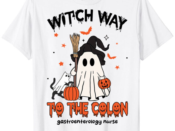 Endo nurse halloween gastrointestinal one spooky student nurse t-shirt ltsp