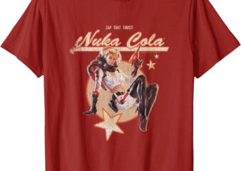 Fallout Video Game Retro Nuka Cola Ad T-Shirt