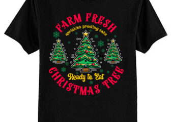 Farm Fresh Christmas Tree Shirt, Christmas Tree Cake Christmas Shirt ltsp t shirt graphic design