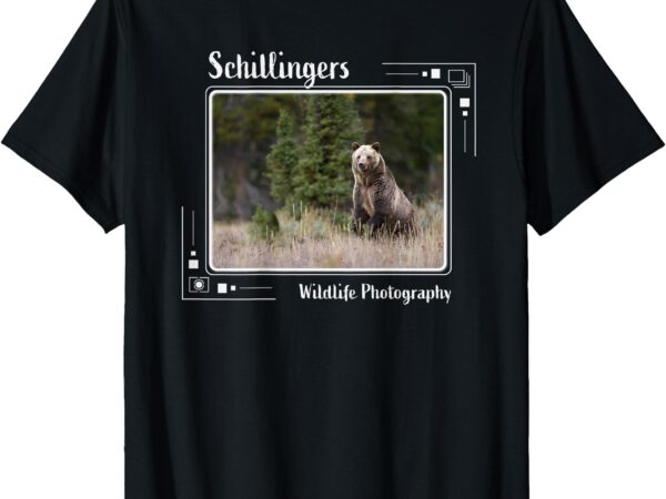 Female grizzly bear t-shirt