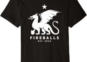 Fireballs FC Premium SuperTigerGraphics T-Shirt