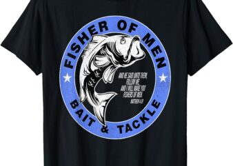 Fisher of Men Graphic Tee – Inspired by Matthew 4_19 T-Shirt