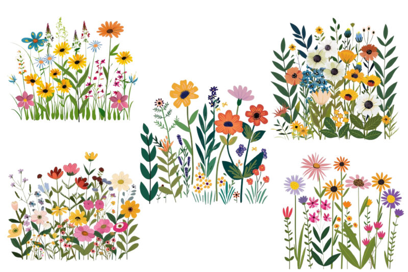 Flower Svg Wildflower Flowers