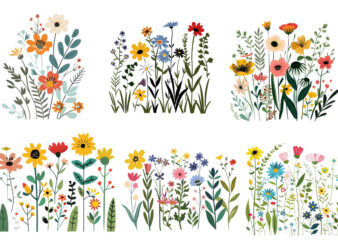 Flower Svg Wildflower Flowers