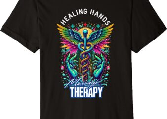 Fun Massage Colorful design Premium T-Shirt