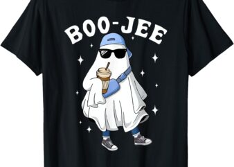 Funny Boo-Jee Ghost halloween boo jee ghost spooky season T-Shirt