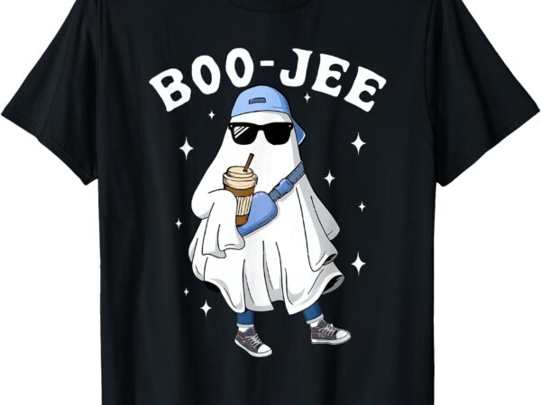 Funny boo-jee ghost halloween boo jee ghost spooky season t-shirt