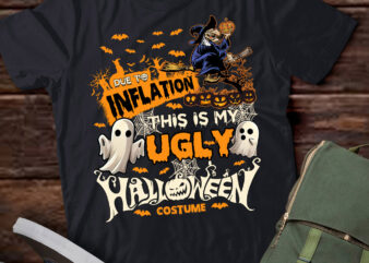 Funny Ghost Pumpkin Halloween Costume Men Women T-Shirt ltsp