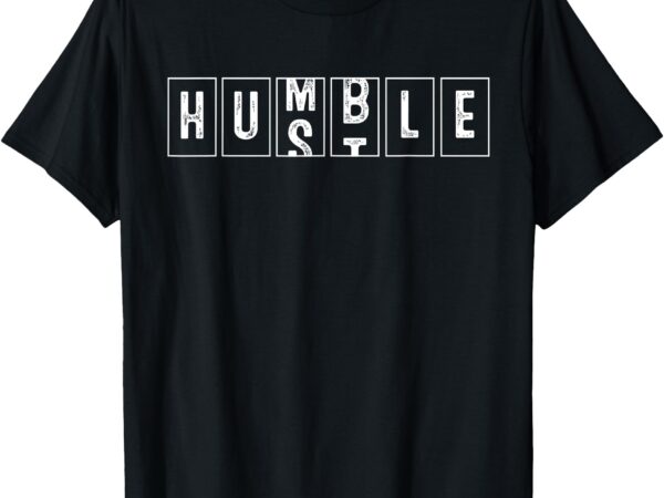 Funny hustle gift for men and women cool humble odometer t-shirt