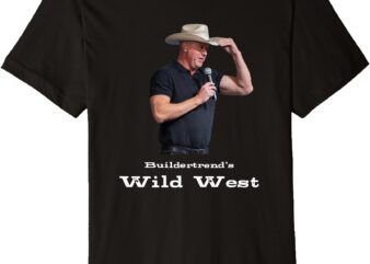 Funny, JW Wild West Day. Sarcastic Joke Premium T-Shirt