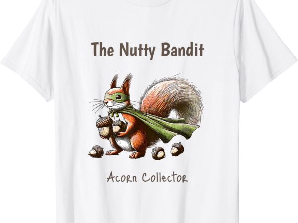 Funny squirrel cute woodland creatures kids women men animal t-shirt