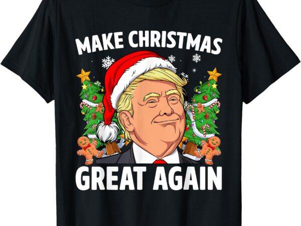 Funny trump 2024 make christmas great again men women t-shirt