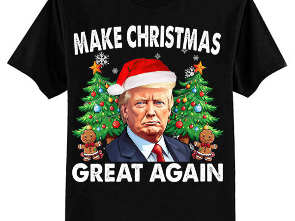 Funny trump 2024 make christmas great again men women t-shirt ltsp