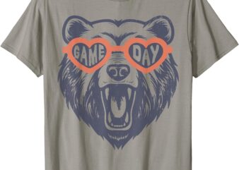 Game Day Bear Bear Game Day funny T-Shirt