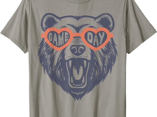 Game day bear bear game day funny t-shirt