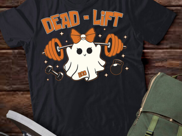 Ghost deadlift funny ghost gym bro halloween gym fitness lover shirt ltsp t shirt design template