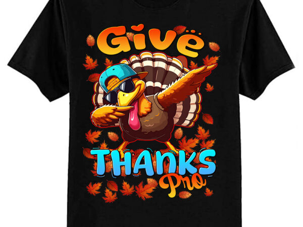 Give thanks bro cute turkey toddler thankful thanksgiving t-shirt ltsp