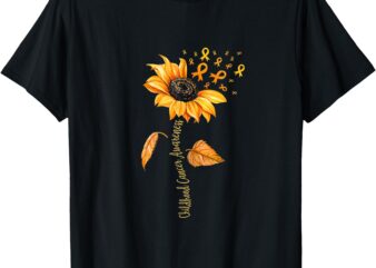 Gold Ribbon T-Shirt