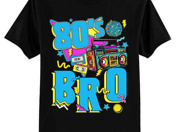 Graphic tees men vintage 80s bro 1980s fashion 80 party t-shirt ltsp