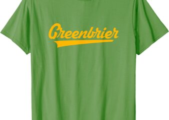 Greenbrier High School Vintage Swoosh T-Shirt