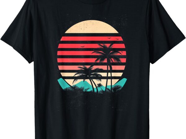 Grunge beach _ graphic streetwear graphic: funny 80s / 90s t-shirt