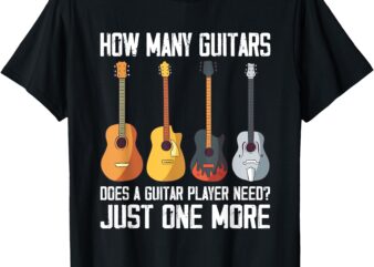 Guitar Player Funny Guitarist Musician Guitar Teacher T-Shirt