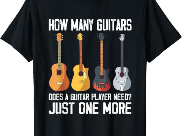 Guitar player funny guitarist musician guitar teacher t-shirt