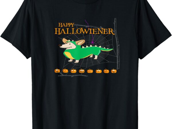 Halloween happy _hallowiener_ t-shirt