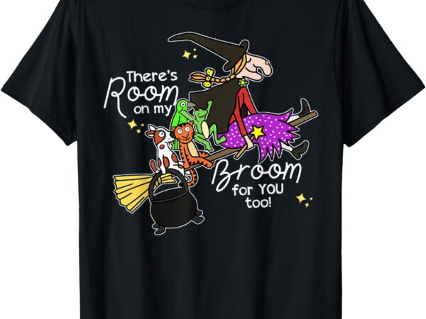 Halloween there’s room on my broom for you too teacher t-shirt