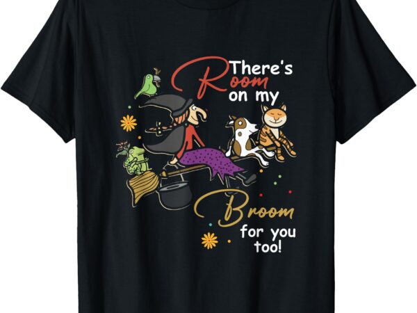 Halloween there’s room on my broom for you too teacher t-shirt