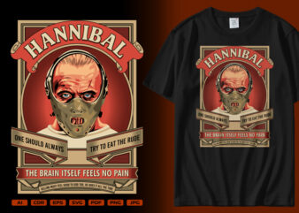 Hannibal graphic t shirt