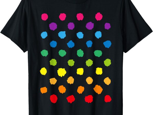 Happy international dot kids day teacher boys girls dots t-shirt