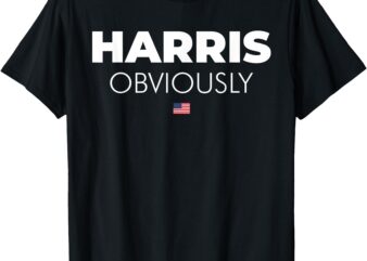 Harris Obviously USA Flag T-Shirt