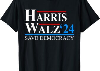 Harris Waltz 2024 Vice President Kamala Harris Tim Walz 2024 T-Shirt