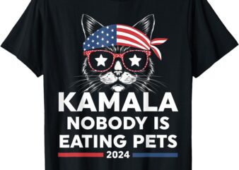 Harris Walz 2024 – Nobody Is Eating Pets T-Shirt