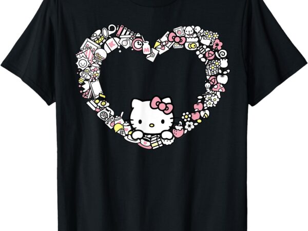 Hello kitty heart favorite things t-shirt