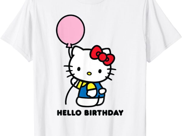 Hello kitty hello birthday t-shirt