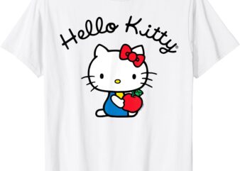 Hello Kitty Retro Logo Tee Shirt T-Shirt