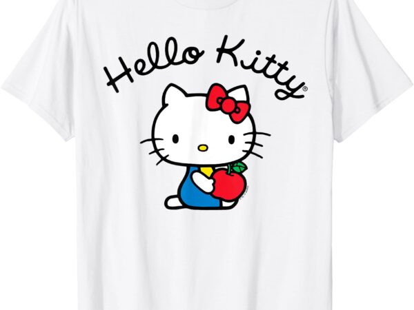 Hello kitty retro logo tee shirt t-shirt