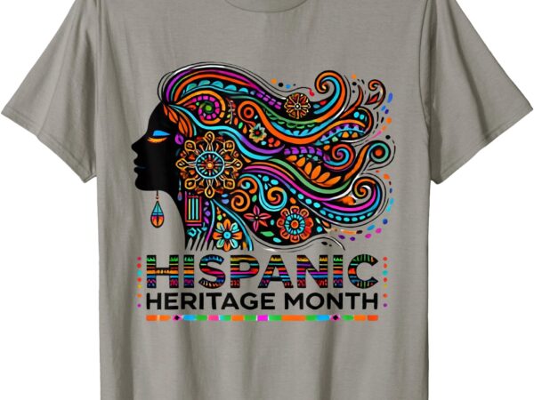 Hispanic heritage month flags women, men t-shirt