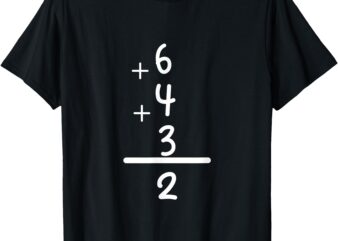 Hit It Out of the Park with Our 6+4+3=2 Baseball Double Play T-Shirt