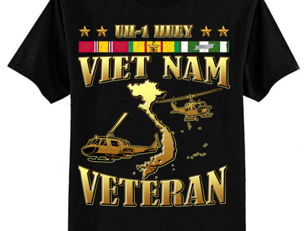 Huey helicopter vietnam veteran uh-1 huey vietnam huey t-shirt ltsp