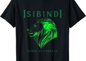 ISIBINDI LION, House of COURAGE School Spirit Day Attire T-Shirt